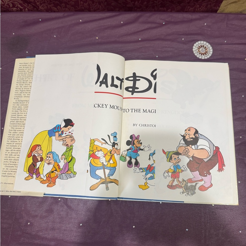 Disney Art Illustration with Mickey Mouse in Red and Yellow - Picture 2 of 4